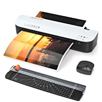 Los mejores  - dodocool 4 en 1 Plastificadora-Laminador en Frío y Caliente con Ajustador de Papel-Botón ABS-20 Bolsas-Caliente y Frío…